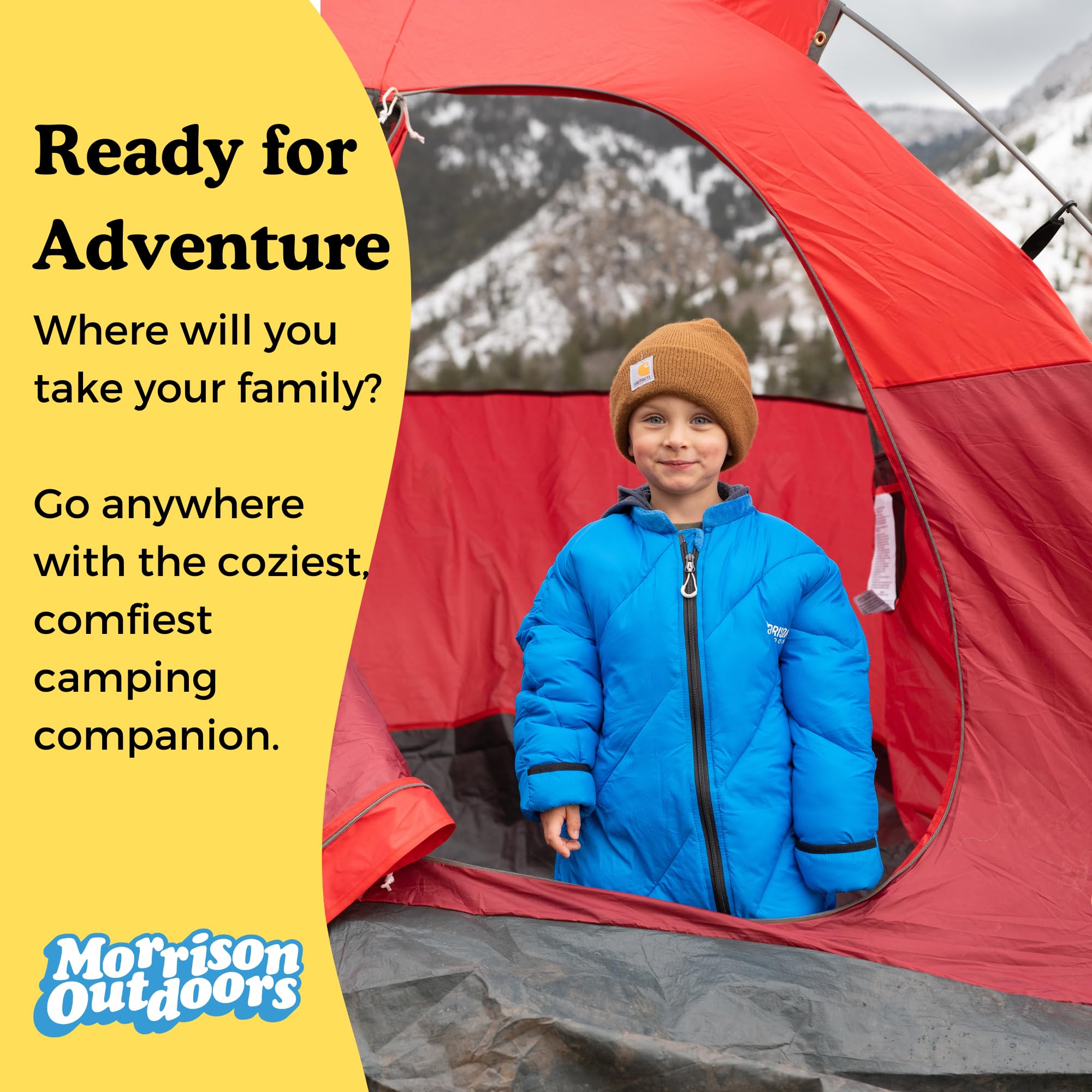 Amazon.com : Big Mo 40° Kids Sleeping Bag (Ages 18-36m). The